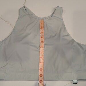 Wondery Outdoors Off Width Jacinto Size XL Light Green Sports Bra Crop Top